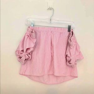 SOLD❣️NEW! Pink Off The Shoulder Top 💓👚